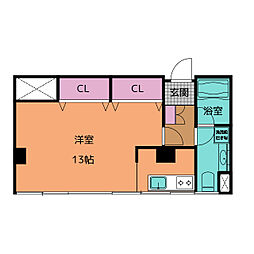 間取図画像 ワンルーム