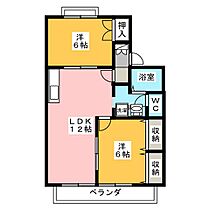 ハッピーステイツ若宮Ａ棟  ｜ 愛知県瀬戸市若宮町３丁目（賃貸アパート2LDK・2階・53.60㎡） その2