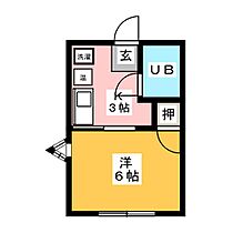 コーポ辻  ｜ 愛知県尾張旭市新居町上の田（賃貸アパート1K・2階・20.00㎡） その2