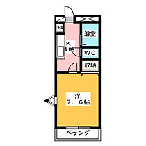 ガーデンヒルズ壱番館  ｜ 愛知県尾張旭市庄中町２丁目（賃貸マンション1K・1階・24.76㎡） その2