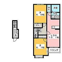 ライブリーえん  ｜ 愛知県瀬戸市品野町６丁目（賃貸アパート2LDK・2階・55.14㎡） その2