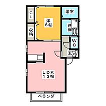 Green Park 市役所前　Ｂ棟  ｜ 愛知県瀬戸市進陶町（賃貸アパート1LDK・2階・44.71㎡） その2