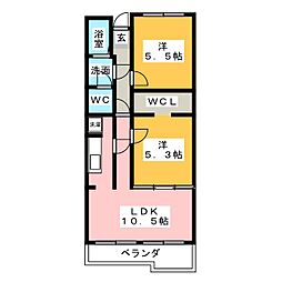 🉐敷金礼金0円！🉐里水マンションＢ棟