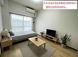 パレス京町II 3階1Kのリビング/ダイニング