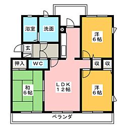 間取図画像 3LDK