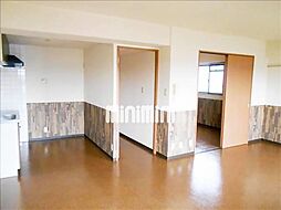 フレンドハイツ城ヶ根 4階2LDKのリビング/ダイニング