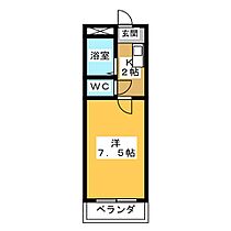 サンシャイン富士パートIV  ｜ 愛知県日進市三本木町一番割（賃貸マンション1K・3階・23.00㎡） その2