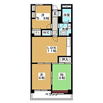 ロアジール上ヶ池  ｜ 愛知県みよし市三好町上ヶ池（賃貸マンション3LDK・8階・65.52㎡） その2