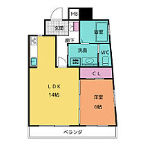 Ｋ－Ｓｔａｇｅ　VI  ｜ 愛知県日進市赤池２丁目（賃貸マンション1LDK・4階・55.10㎡） その2