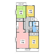 シャルマン・セナ  ｜ 愛知県みよし市三好丘緑１丁目（賃貸マンション3LDK・2階・74.56㎡） その2