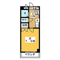 アヴニール菊水  ｜ 愛知県日進市岩崎町六坊（賃貸マンション1K・3階・23.70㎡） その2