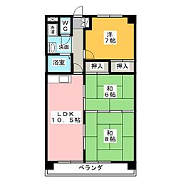 間取図画像 3LDK