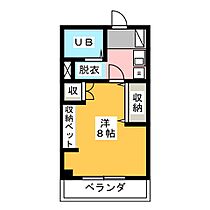 アキタコーポ  ｜ 愛知県あま市七宝町伊福江向（賃貸マンション1K・3階・24.12㎡） その2