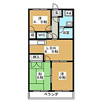 すずの樹ハイツ  ｜ 愛知県あま市甚目寺西大門（賃貸マンション3LDK・3階・58.00㎡） その2