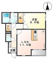 グレイスヴィラ  ｜ 愛知県あま市七宝町安松下屋敷（賃貸アパート1LDK・1階・48.16㎡） その2