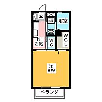 ヒルクレストII  ｜ 愛知県海部郡蟹江町本町９丁目（賃貸アパート1K・1階・27.12㎡） その2