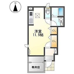 間取図画像 ワンルーム