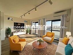 メゾンドアール 4階2LDKのリビング/ダイニング