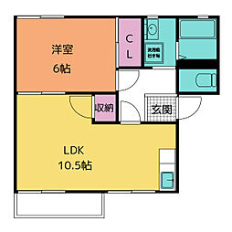 🉐敷金礼金0円！🉐フレグランス七宝　Ｄ棟