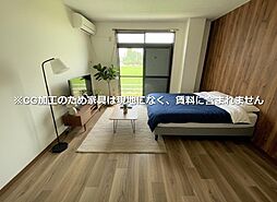 アートハイムII 1階1Kのリビング/ダイニング