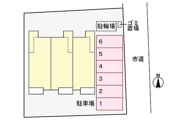 シャインプレイス 102｜愛知県北名古屋市片場新町(賃貸アパート1LDK・1階・40.58㎡)の写真 その13