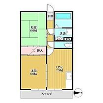 福永コーポ  ｜ 愛知県北名古屋市六ツ師道毛（賃貸マンション2LDK・5階・44.62㎡） その2