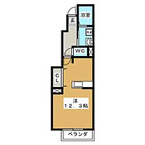 ブリアン　オーブ  ｜ 愛知県北名古屋市徳重小崎（賃貸アパート1R・1階・32.90㎡） その2