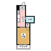 サンメゾン西春  ｜ 愛知県北名古屋市西春駅前２丁目（賃貸マンション1K・4階・21.00㎡） その2