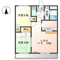 ブリックヒルズ  ｜ 愛知県北名古屋市鹿田栄（賃貸マンション2LDK・2階・58.00㎡） その2