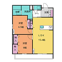 フロリア 202 ｜ 愛知県北名古屋市弥勒寺東１丁目117番（賃貸マンション2LDK・2階・67.32㎡） その2