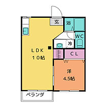 Ｍ’ｓハイツ  ｜ 愛知県北名古屋市熊之庄十二社（賃貸アパート1LDK・2階・34.70㎡） その2