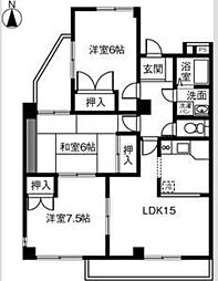 アネックス91 3LDKの間取図画像