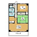 グローリアス212階6.3万円