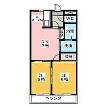 グランリヴィエールI  ｜ 愛知県弥富市前ケ須町東勘助（賃貸マンション2LDK・1階・44.88㎡） その2