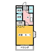 エスポワール伊藤  ｜ 愛知県弥富市五明３丁目（賃貸マンション1K・2階・31.02㎡） その2