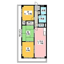 メゾンＭＡ  ｜ 愛知県弥富市鯏浦町上本田（賃貸マンション3LDK・3階・62.80㎡） その2