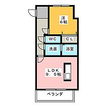 プランドール・アイ  ｜ 愛知県弥富市五明３丁目（賃貸マンション1LDK・3階・39.48㎡） その2