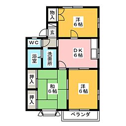 間取図画像 3DK
