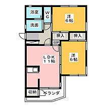 グリーンヴィレッジ  ｜ 静岡県静岡市葵区平和３丁目（賃貸マンション2LDK・3階・53.82㎡） その2