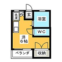 サンピュアはとり  ｜ 静岡県静岡市葵区羽鳥１丁目（賃貸アパート1R・1階・20.20㎡） その2