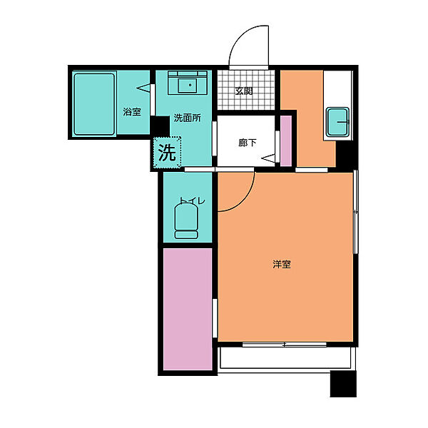 ＳＯＺＯＳＹＡ梅屋町マンション ｜静岡県静岡市葵区梅屋町(賃貸マンション1K・3階・29.35㎡)の写真 その2