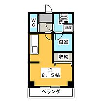 ＣＩＴＹ　ＴＥＲＲＡＣＥ車町  ｜ 静岡県静岡市葵区車町（賃貸マンション1R・7階・25.85㎡） その2