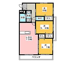 ガーデンコート北安東  ｜ 静岡県静岡市葵区北安東１丁目（賃貸マンション3LDK・2階・70.48㎡） その2