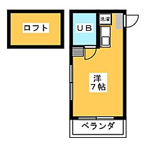 静岡県静岡市葵区音羽町（賃貸アパート1R・2階・15.48㎡） その2