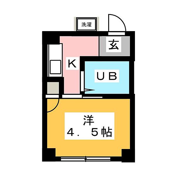 コーポ小鹿 ｜静岡県静岡市駿河区小鹿１丁目(賃貸マンション1K・3階・13.50㎡)の写真 その2