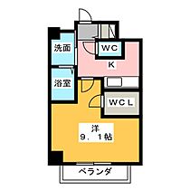 アガティス東静岡  ｜ 静岡県静岡市葵区東静岡１丁目（賃貸マンション1K・9階・32.36㎡） その2