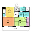 大羽ロイヤルマンション4階5.4万円