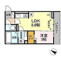 ヴィオレッタ 202 ｜ 静岡県静岡市葵区古庄３丁目32-9（賃貸アパート1LDK・2階・31.43㎡） その2