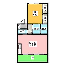 グランシャリオ川合  ｜ 静岡県静岡市葵区川合２丁目（賃貸アパート1LDK・1階・42.08㎡） その2