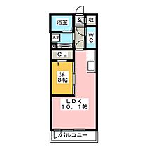 ADハイツ  ｜ 静岡県静岡市葵区沓谷２丁目（賃貸アパート1LDK・1階・33.61㎡） その2